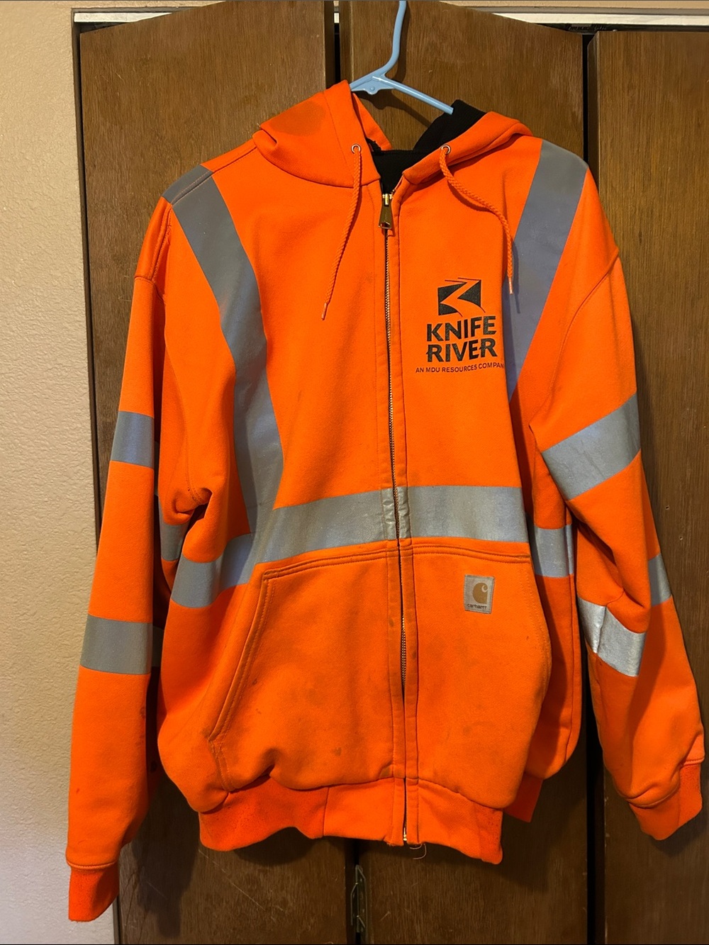 Carhartt safety hoodie sz Large